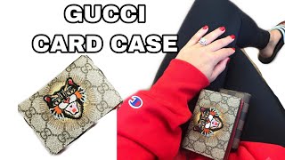 Gucci GG Supreme Card Case Review