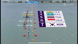 The 19th Asian Games - Canoe Sprint Women’s C1 200m Heat 2