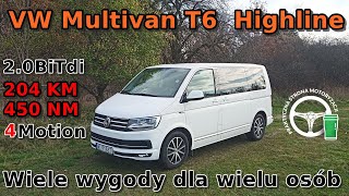 VW Multivan T6 - Wiele wygody dla wielu osób