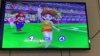 Team Bowser loses to Team Mario in Football