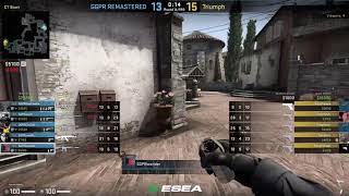 GGPR sava9e vs Triumph ESEA CASH CUP (4 Kills) Gun round hold