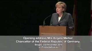 Angela Merkel opening address