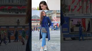 aiman khan looking gorgeous in blue dresses #shorts