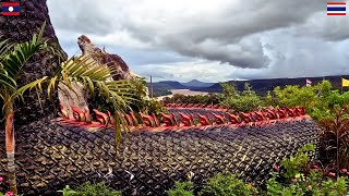 Serpent Guards the Mekong River at the Eastern Most Point in Thailand