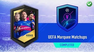 NEW UEFA MARQUEE MATCHUPS SBC! (CHEAPEST SOLUTION) *100K PACK* | FIFA 19 Ultimate Team