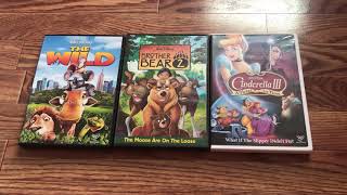 My Wild, Brother Bear 2 and Cinderella III DVDs