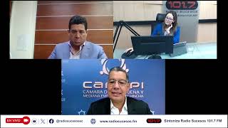 Entrevista Francisco Vergara Ortiz, Pdte de la Cámara de la Pequeña y Mediana Empresa de Pichincha