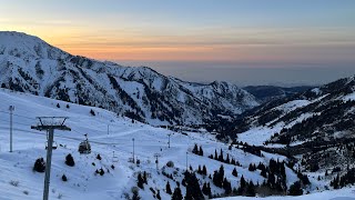 shymbulak  ⛰️ kesa dikhta h yaha se view