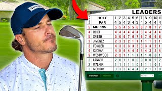 Youtube Golfer Vs Professional Golf Tournament