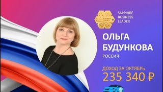 Секреты успеха от Нового Sapphire Business Leader Ольги Будунковой #probusiness #siberianwellness