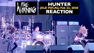 Brothers REACT to The Warning: Hunter (Ale vocals) Feb 2020