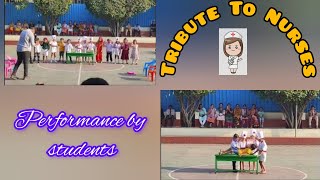 Tribute to nurses | Performance by students | Jay and Jezz | #rhymes #performance