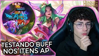 TESTANDO SERAPHINE AP COM OS ITENS BUFFADOS! - League Of Legends