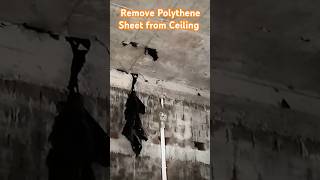 Polythene Sheet at Ceiling #shorts #shortvideo #shortviral #shortsyoutube