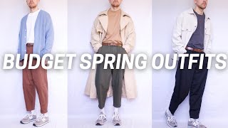 3 Spring Outfits You Can Afford | Menswear Fashion Ideas