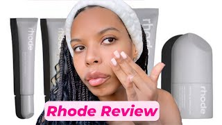 Rhode by Hailey Bieber Skincare Review + First Impressions *NOT WHAT I EXPECTED*