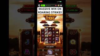 MASSIVE WIN ON ROARING STIKE!! $50/BET CHUMBA CASINO | REAL MONEY HONEYYY #slots