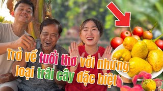 Cùng Tía quay về tuổi thơ ăn những món trái cây tuổi thơ