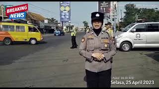 LIVE REPORT POLRES PURWOREJO Di Pos Pam simpang  4 BRI Kutoarjo Selasa 25 April 2023 Pukul 08.00 wib