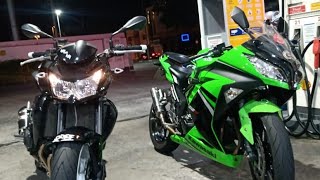 NINJA 300- PARAMOS TUDO NO ROLE !!!