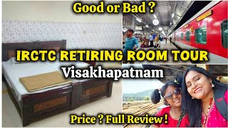 Most Awaited Vacation to Visakhapatnam, Konark Express Journey 🚂 Retiring Room Tour