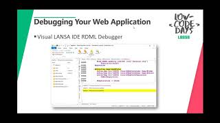 Low Code Days: Debugging Your Web Application