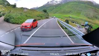 GOTTHARD PASS-STRASSE mit Dashcam 70mai