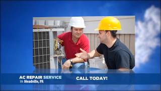 24 Hour Emergency AC Repair Meadville PA.