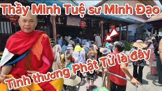 Sự lan tỏ Thầy Minh Tuệ và sư Minh Đạo Phật Tử về đông quá sức tưởng tượng