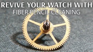 🕰 Revive Your Watch with Fiber Pencil Cleaning - Here's How!