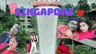 Delhi to Singapore || First International Trip || honeymoon trip 2024|| Rituals