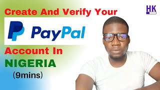 Create a Paypal account that receives money in Nigeria