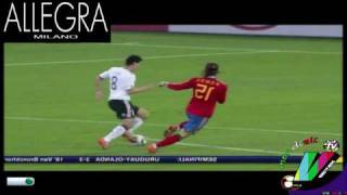 GERMANIA SPAGNA 0 1 - HD - HIGHLIGHTS GOAL PUYOL - WORLD CUP -  07-07-2010