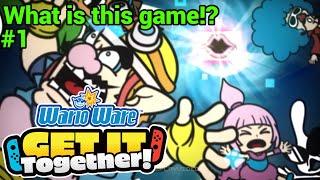 "What IS this game!?" - WarioWare: Get it Together! - Story Mode (Part 1 of 4) (Switch, 2021)