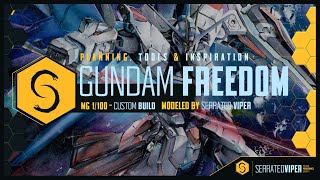 GUNPLA: Custom Freedom Gundam 2.0 #gundam #gundamcustom