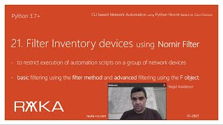 21. Nornir Filter Inventory