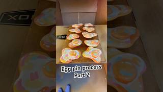 Varnishing Egg Pins