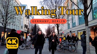 Berlin🇩🇪 4K Walking Tour of Wilmersdorfer Str. and Katharinen Str. | Relaxing | 60FPS