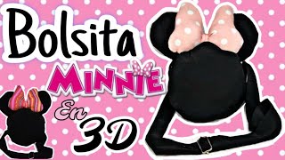 Bolsita MINNIE en 3D/  para NIÑA