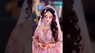 #short beautiful walima bridal look