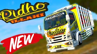 MOD Truck Ridho Ilahi by Rebecca Concept - Bus Simulator Indonesia