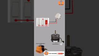 Cooler wiring connection diagram #shorts #wiring #wiring  #electrical #electricalvideos