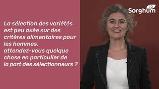 Monia Caramma - Avec le sorgho, il y a une marge de progrès considérable