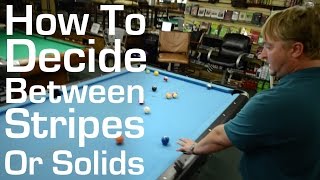 How to Decide Between Stripes or Solids in Pool