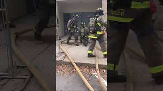 School Building Fire Commercial Fire Attack Team #short #firefighter #buildingfire #850