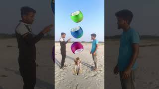 Spining coconut to,manki,manki mama,,dog,cat and all animals to short magic VFX video,viral, treding