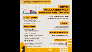 Bimtek Pola Karier Pasca Penyetaraan Jabatan