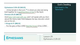 Ephesians 2:20-22