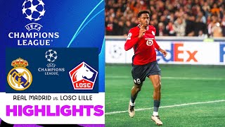 Lille vs Real Madrid (1-0) Résumé | Champions League | LOSC Lille Real Madrid | Lille RMA