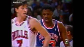 BULLS-KNICKS. Regular Season 1994/95.